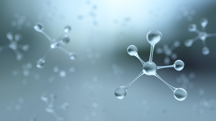 molecules or atom clean structure background for science,chemistry and biotechnology,abstract backgr
