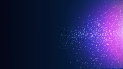Empty copy space with abstract background motion transformation of dots flow swirls wave with of future innovation technology digital business with decentralize communication connection concept