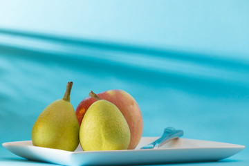 Wall Mural - breakfast with fruits