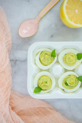 Wall Mural - Straight Up Avocado Deviled Eggs