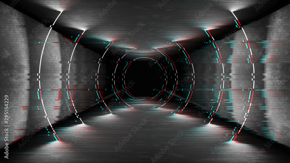 Modern abstract black glitch tv wallpaper. Grunge background in futuristic design. Television screen error. Abstract pixel video damage noise glitch error . - obrazy, fototapety, plakaty 