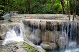 Fototapeta Las - Erawan falls