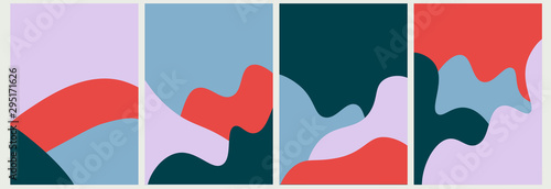 Fotografía Abstract background, template, artistic covers design, colorful texture