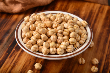 Poster - Healthy roasted chickpeas