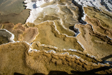 Sticker - Mineral pools generated by a hot spring