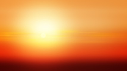 Wall Mural - sunset background illustration gradient abstract, sun design.