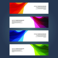 Vector Abstract design banner web template