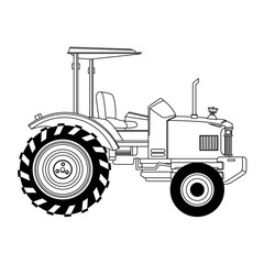 Poster - farm truck icon image