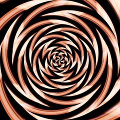 Wall Mural - Spiral swirl pattern background abstract, zigzag.