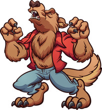 werewolf lobisomem lobo howling werwolf uivando aullador urlo varulv trja rd gradients rockstar heulender esqueleto mascote tecknad mannaro gedachte lupo