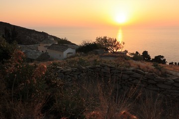 Canvas Print - Evangelistria Monastery Mavrianou Ikaria