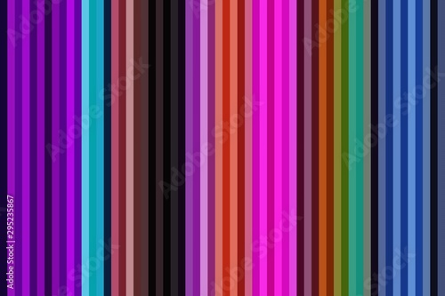 Colorful vertical line background or seamless striped wallpaper, stripe textile.