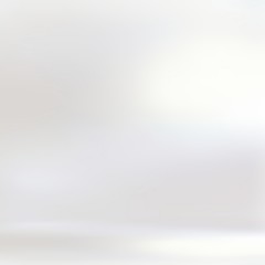 Pearl white shiny 3d background. Room blank empty illustration. Bright flare on wall texture. Clean interior.