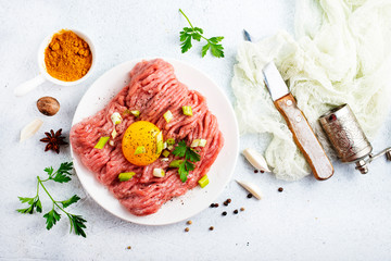 Wall Mural - minced meat