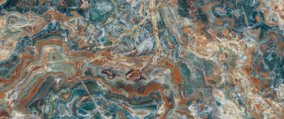 Natural Aqua Marble Stone Texture Background, Watercolor Marble With Gray Curly Veins, It Can Be Used For Interior-Exterior Home Decoration and Ceramic Tile Surface, Wallpaper.