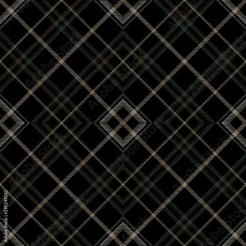 Tartan pattern, diagonal fabric background, scottish design.