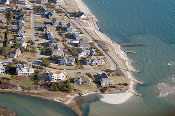 Wall Mural - Chatham, Cape Cod Aerials