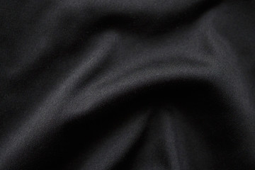Wall Mural - abstract black fabric cloth texture background