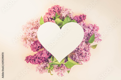 Fresh lilac flowers