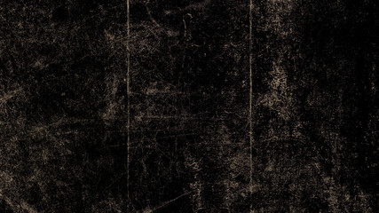 Black vintage grunge scratched background, distressed old texture. Design element.