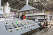 Polycarbonate production line control panel