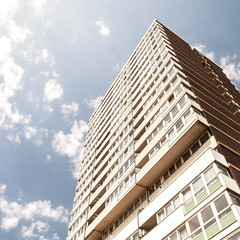 Wall Mural - High rise flats, London, UK