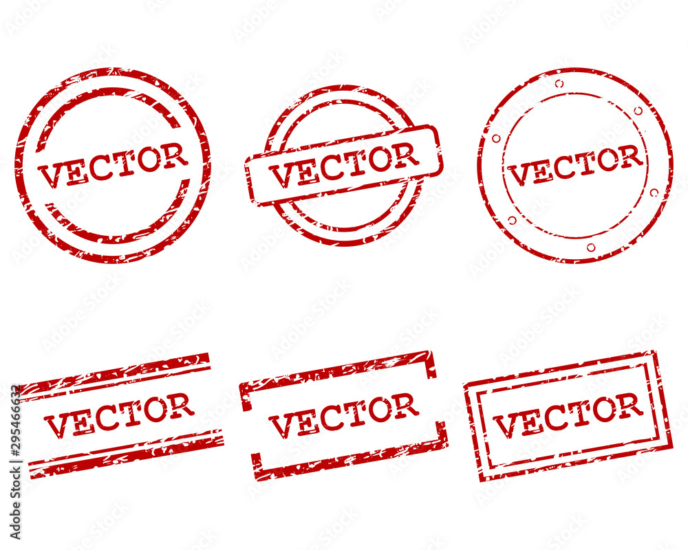 Vector Stempel - obrazy, fototapety, plakaty 