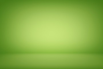 Abstract Gradient Green Room Illustration Background, Suitable for Product Presentation and Backdrop.