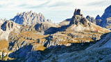 Fototapeta Mapy - Italian Dolomites mountains
