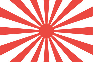 japanese imperial navy flag isolated vector design. abstract japanese flag for decoration design. su