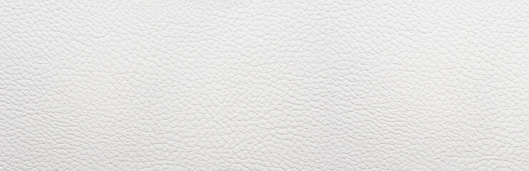 White leather background. Panorama.
