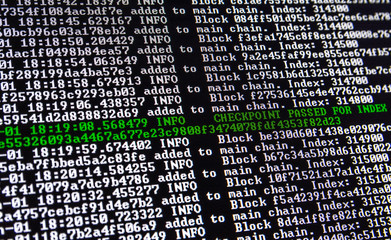 blockchain synchronisation