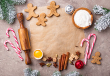 Ingredients For Baking Christmas Cookies