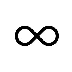 Wall Mural - Infinity - Vector icon