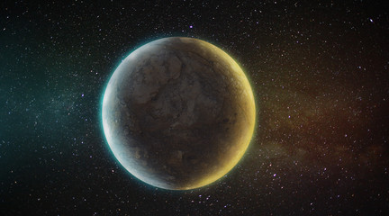 unknown planet in the universe