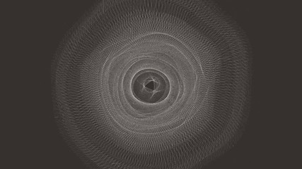 Wall Mural - Abstract Background Physcedelic Geometric Tunnel VC 4