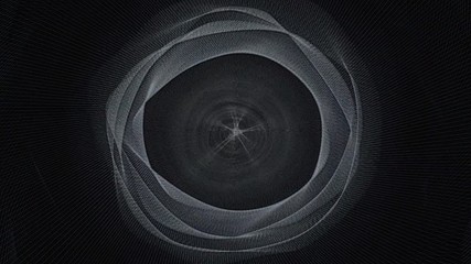 Wall Mural - Abstract Background Physcedelic Geometric Tunnel VC 7