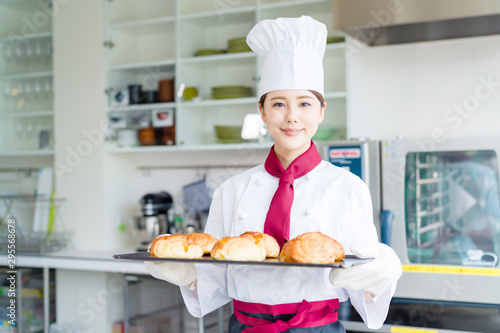 女性パン職人 Stock 写真 Adobe Stock