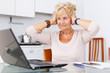 © JackF - Woman has difficulties using computer