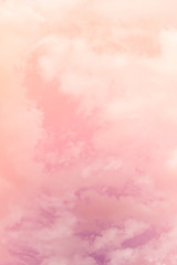 Wall Mural - cloud background with a pastel colour