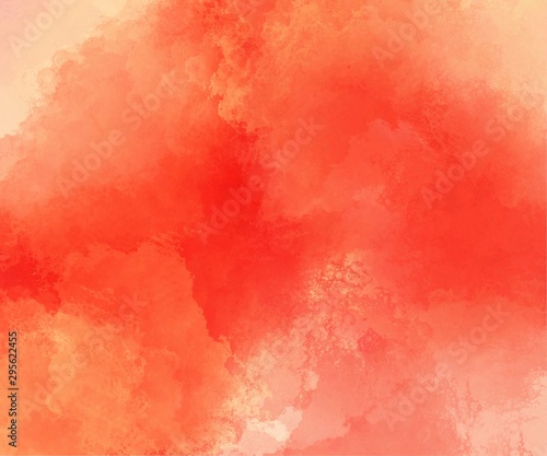 Soft Watercolor artistic brush stroke isolated on white background. Abstract ...