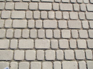 modern background old cobblestone pavement