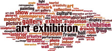 Art Exhibition Word Cloud