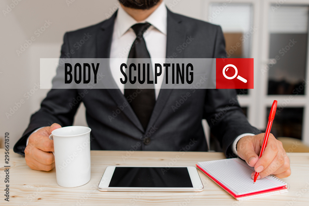 Word writing text Body Sculpting. Business photo showcasing activity of ...