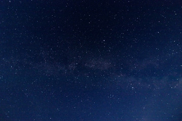 milky way starry night