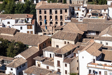 Aerial view of Granada, Spain