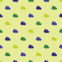 Aufkleber - Textile colorful fabric in retro style on light background. Vector elegant template. Vector geometric pattern. Colorful illustration. Modern template for cover design. Abstract cover. Fashion design.