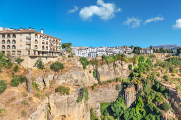 Wall Mural - Ronda cityscape. Andalusia, Spain