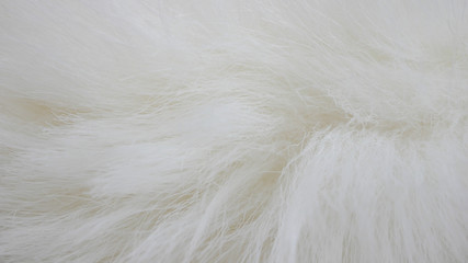 white fabric background, white cloth and soft white fur