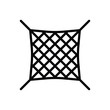 © WEBTECHOPS - Black line icon for net grid